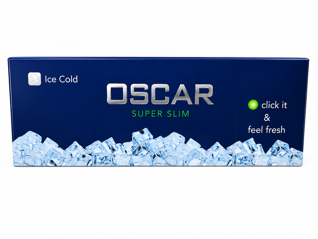 【New Arrival】Oscar Super Slim Ice Cold 3mg Carton